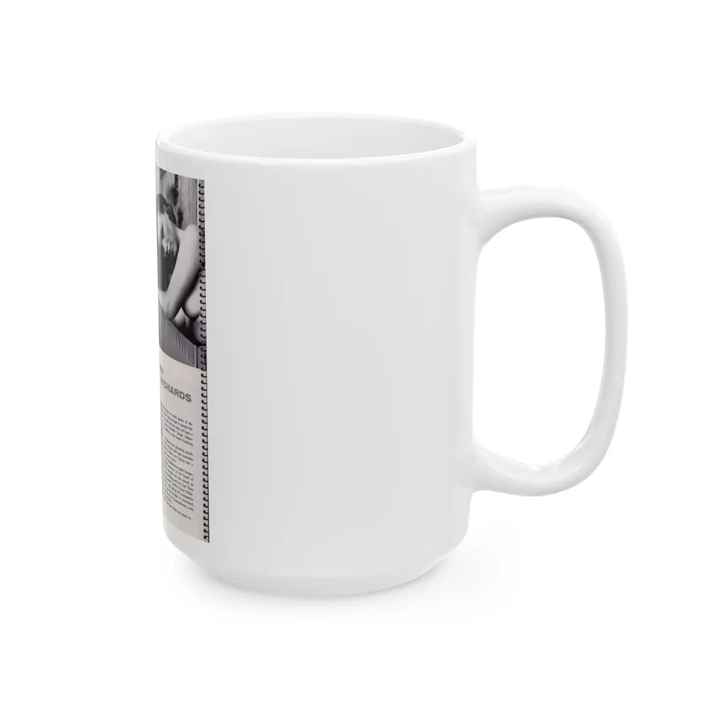 Dawn Richard #97 - Modern Man 1960 Yearbook Queens (Vintage Female Icon) White Coffee Mug-Go Mug Yourself