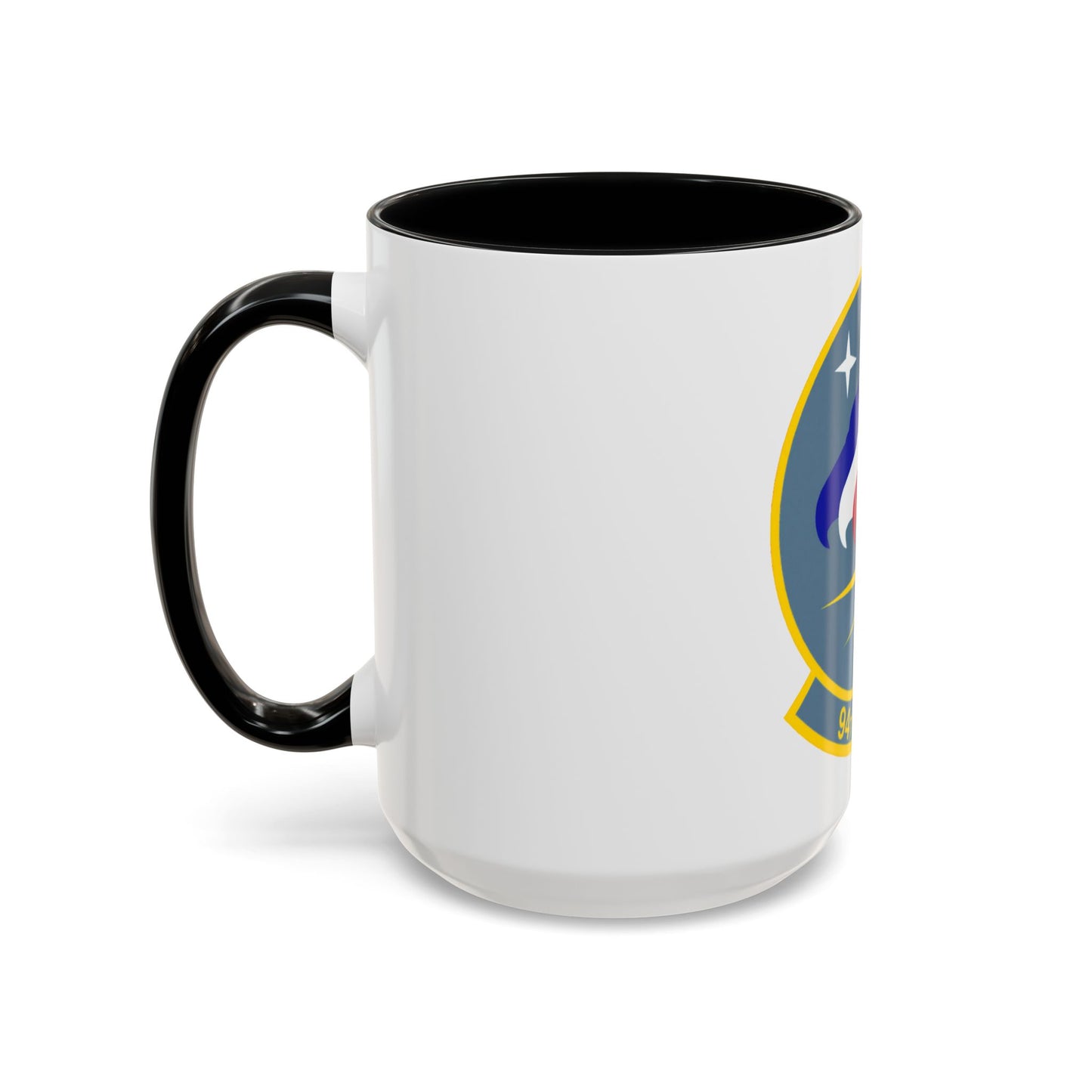 94 Flying Training Squadron AETC (U.S. Air Force) Accent Coffee Mug