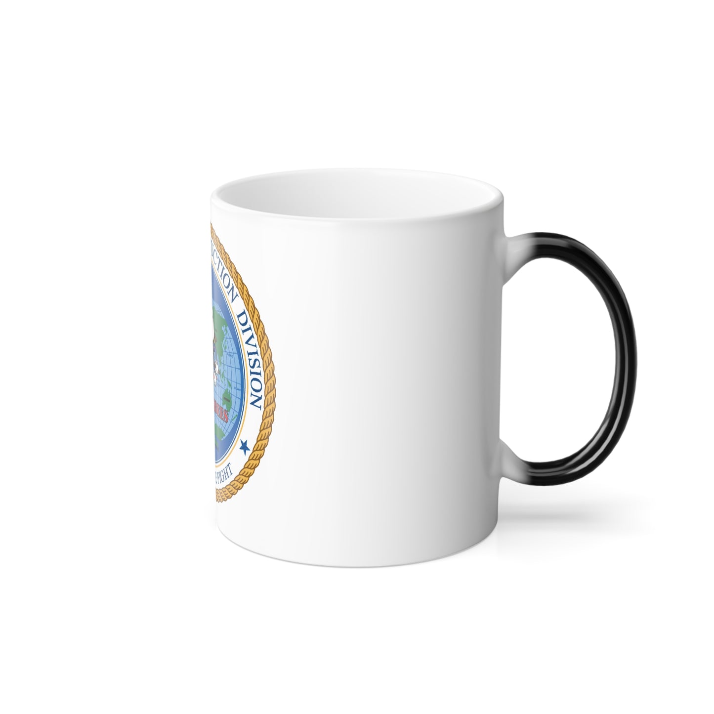 1st Naval Construction Div Seabee (U.S. Navy) Color Changing Mug 11oz