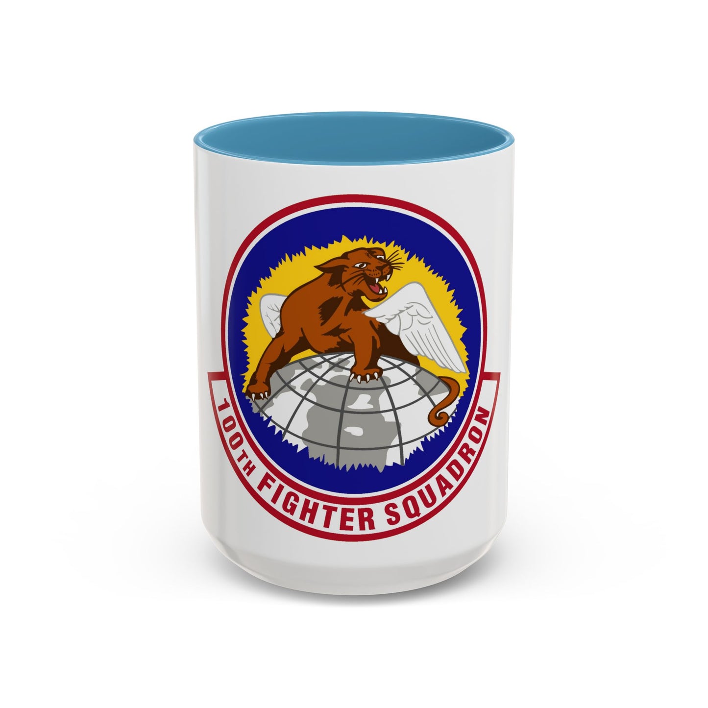 100th Fighter Squadron (U.S. Air Force) Accent Coffee Mug