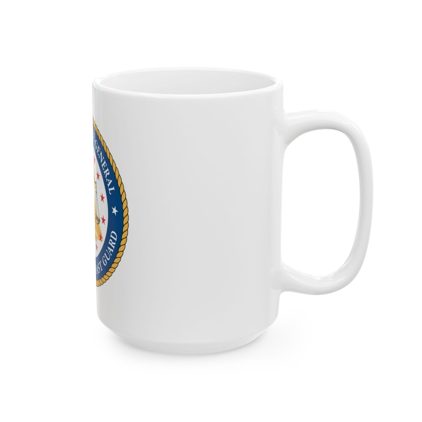 USCG Judge Advocate General (U.S. Coast Guard) White Coffee Mug