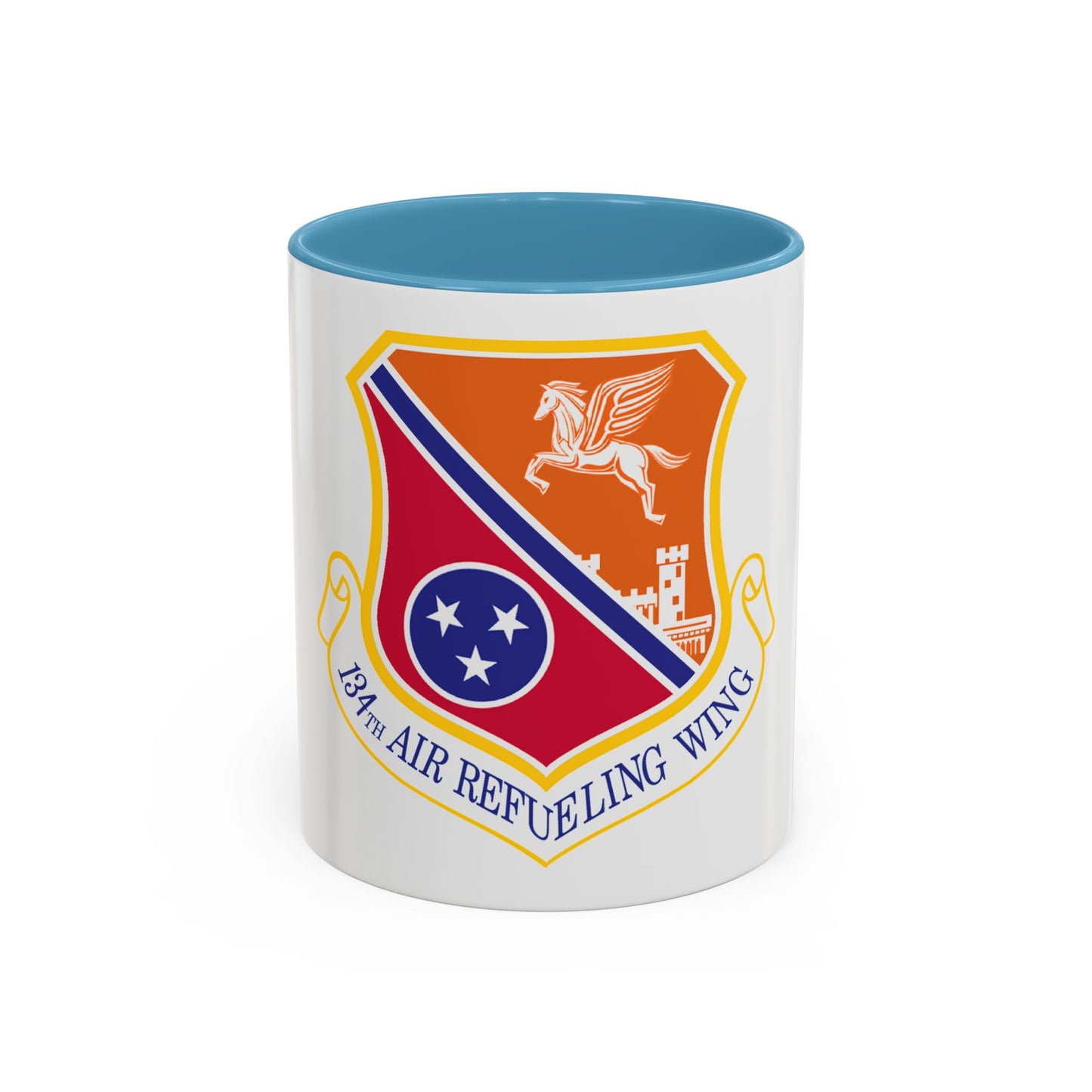 134th Air Refueling Wing (U.S. Air Force) Accent Coffee Mug