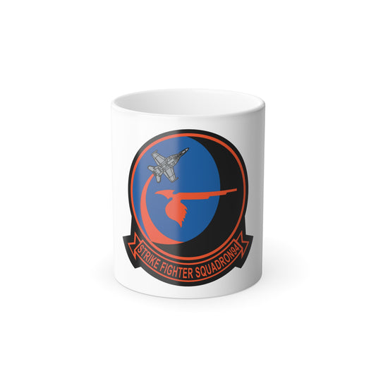 VFA 94 Mighty Shrikes (U.S. Navy) Color Changing Mug 11oz
