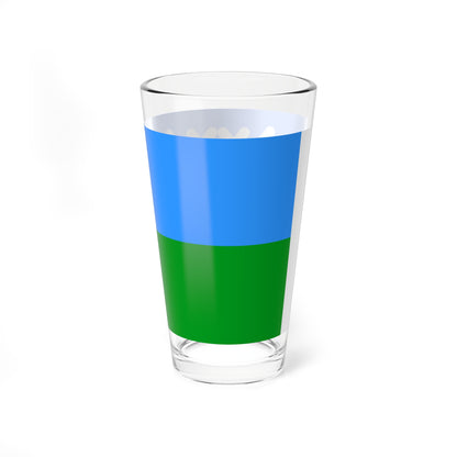 Flag of Yugra (Russia) Pint Glass 16oz