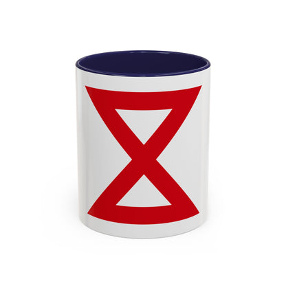Tenth United States (U.S. Army) Accent Coffee Mug