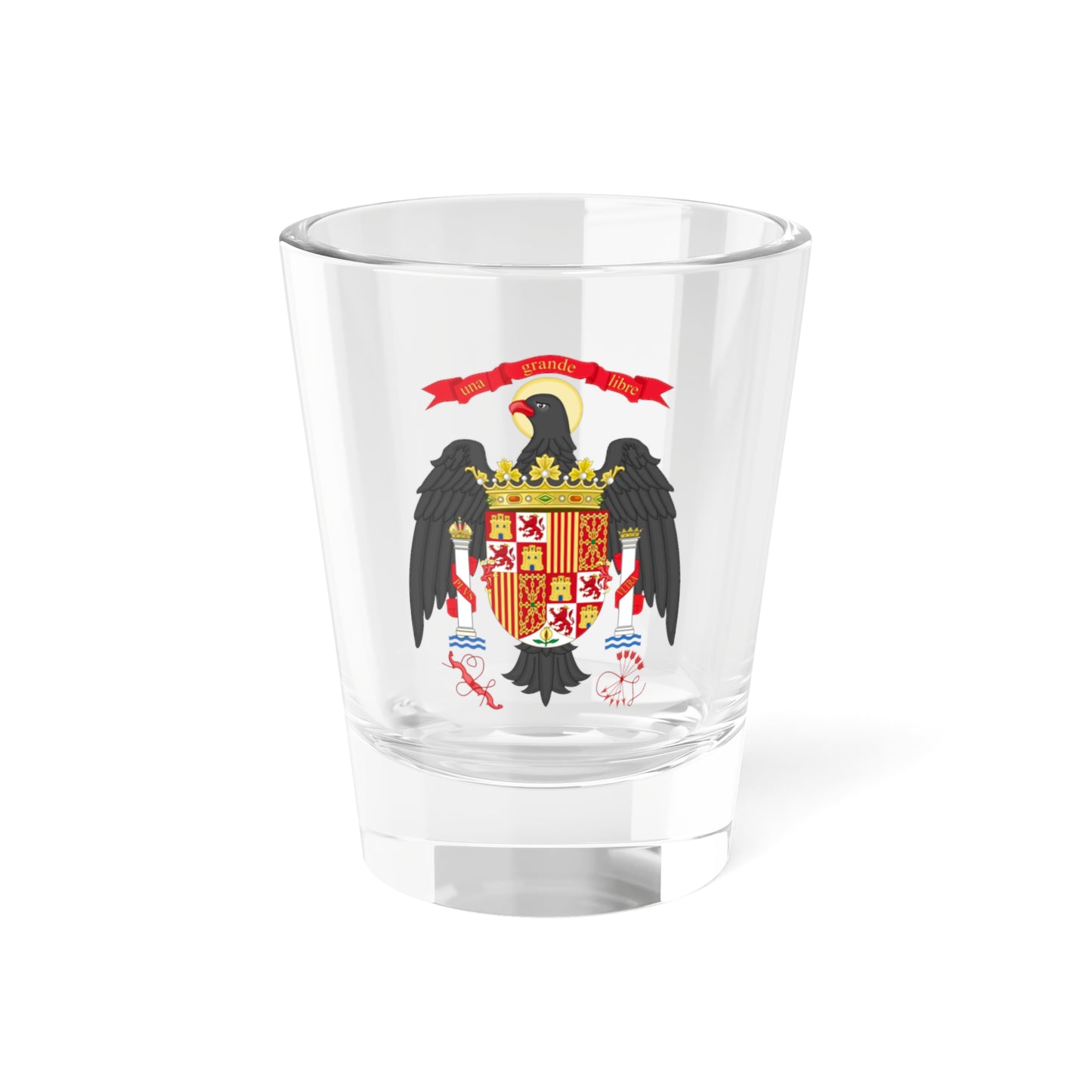 Coat of Arms of Spain (1977-1981) - Shot Glass 1.5oz