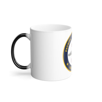 Patrol Coastal Squadron ONE (U.S. Navy) Color Changing Mug 11oz