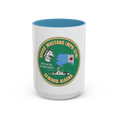 USCGC Mustang WPB 1310 v2 (U.S. Coast Guard) Accent Coffee Mug