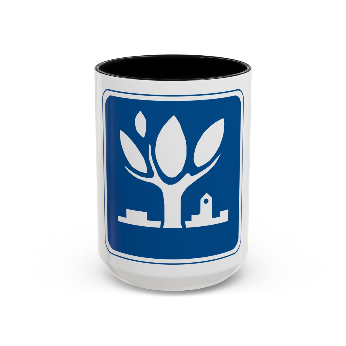 Seal of Naperville Illinois - Accent Coffee Mug