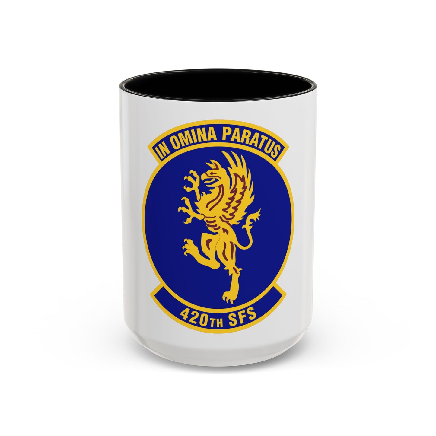 420th Security Forces Squadron (U.S. Air Force) Accent Coffee Mug
