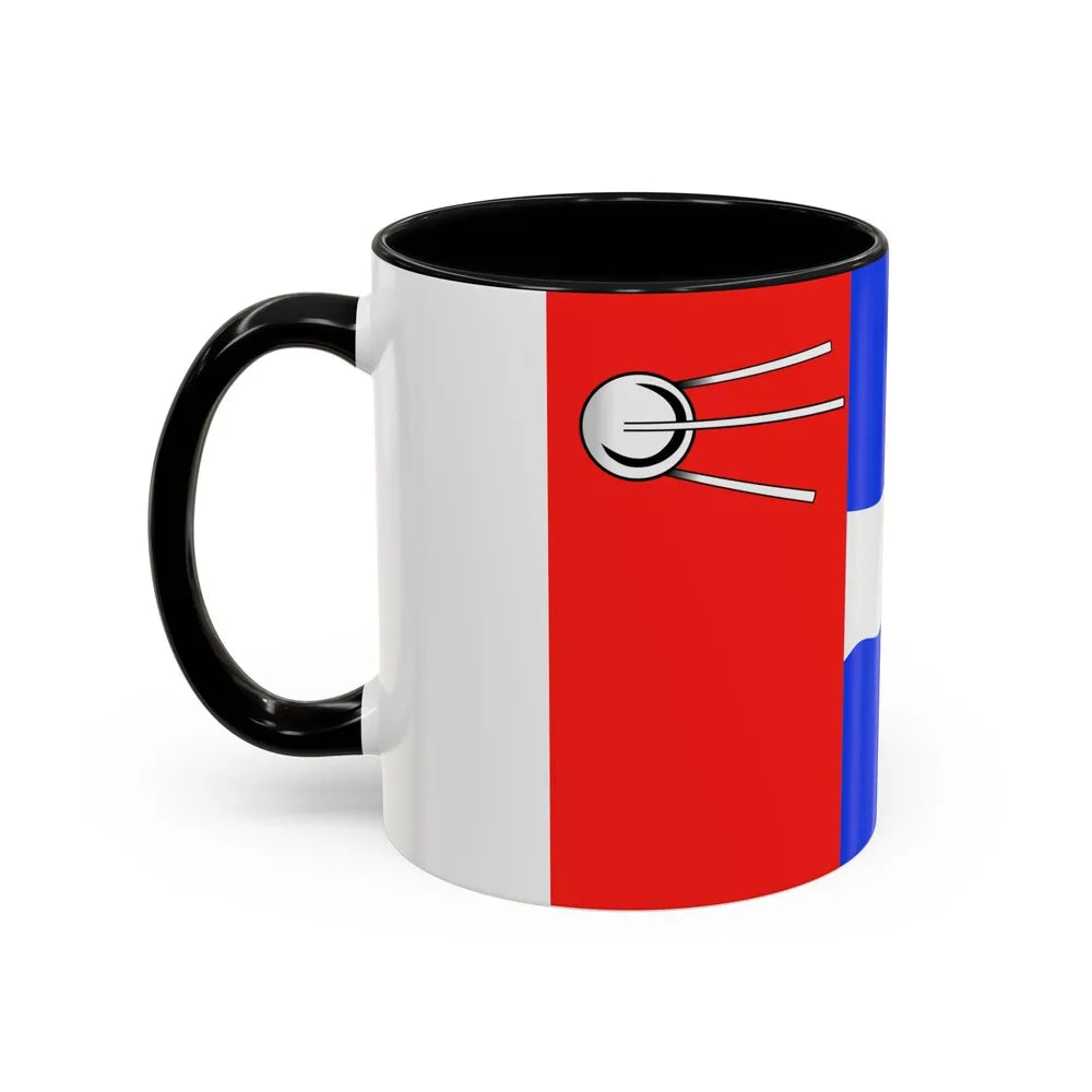 Flag of Kaluga Russia - Accent Coffee Mug-Go Mug Yourself