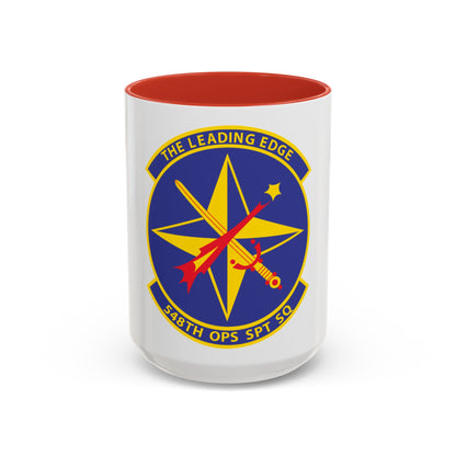 548th OPS SPT Sq (U.S. Air Force) Accent Coffee Mug