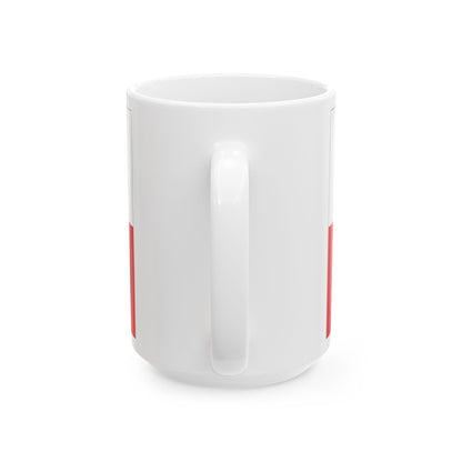 Flag of Regensburg 2 Germany - White Coffee Mug