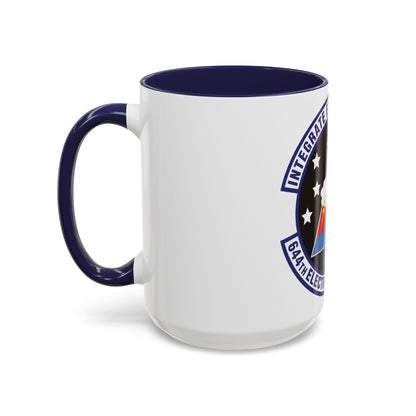 644th Electronic Systems Squadron (U.S. Air Force) Accent Coffee Mug