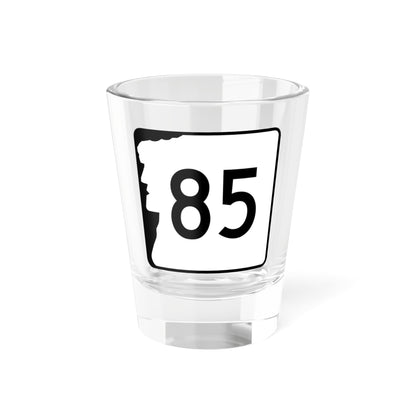 NH Route 85 (New Hampshire) (Road Sign) Shot Glass 1.5oz