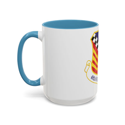 482d Fighter Wing (U.S. Air Force) Accent Coffee Mug