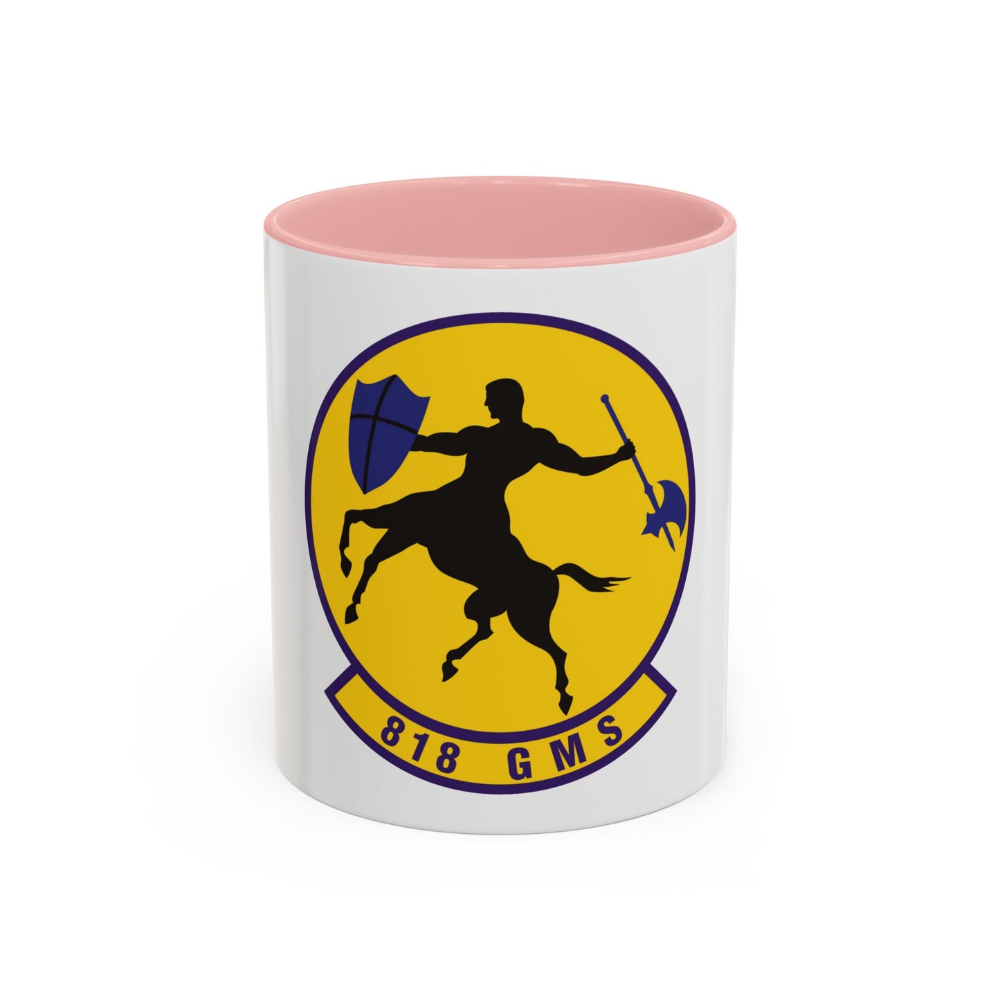 818th Global Mobility Squadron (U.S. Air Force) Accent Coffee Mug