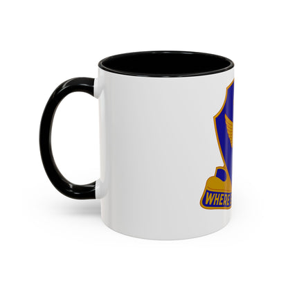 132 Aviation Regiment (U.S. Army) Accent Coffee Mug