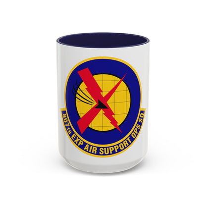 807th Expeditionary Air Support Operations Squadron (U.S. Air Force) Accent Coffee Mug