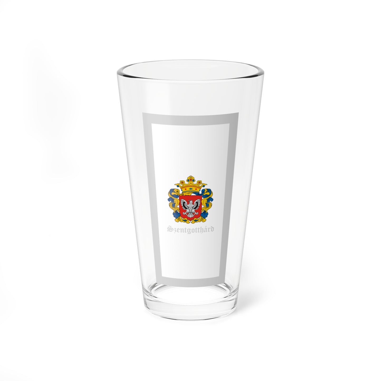 Flag of Szentgotthard (Hungary) Pint Glass 16oz