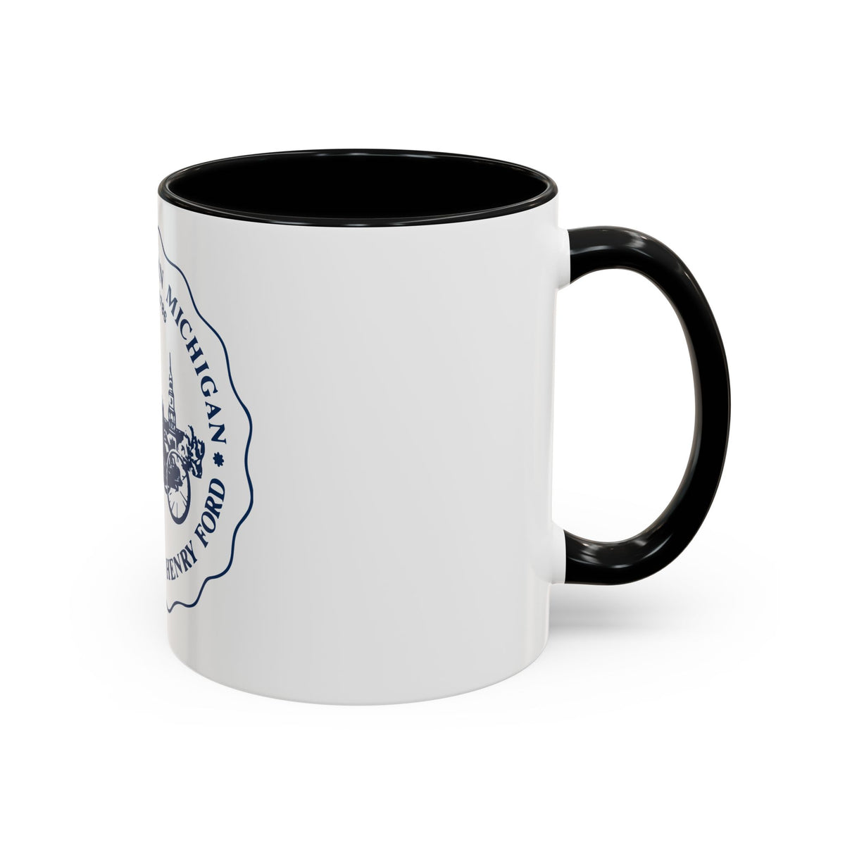 Seal of Dearborn Michigan - Accent Coffee Mug