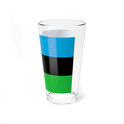 Flag of Zanzibar January-April 1964 (Tanzania) Pint Glass 16oz