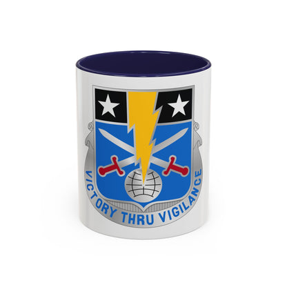 108 Military Intelligence Battalion (U.S. Army) Accent Coffee Mug