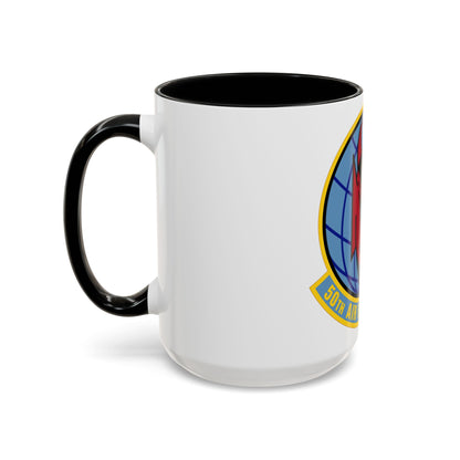 50 Air Refueling Squadron AMC (U.S. Air Force) Accent Coffee Mug