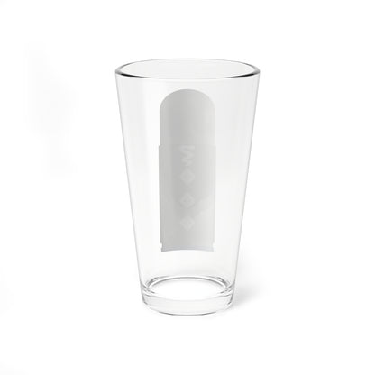 HA 5W5 43e Stabveterinär San TMx L (Military Rank) Pint Glass 16oz