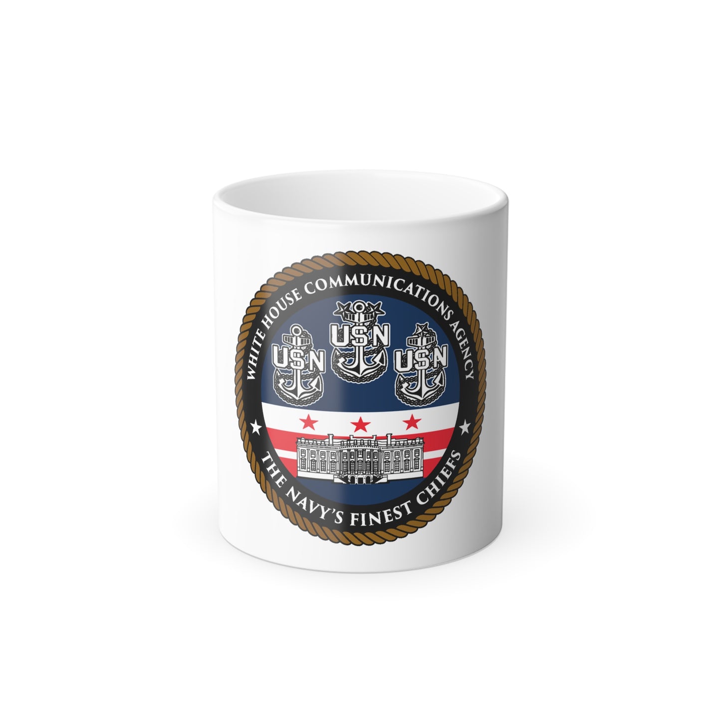 White House Communications (U.S. Navy) Color Changing Mug 11oz
