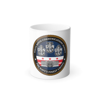 White House Communications (U.S. Navy) Color Changing Mug 11oz