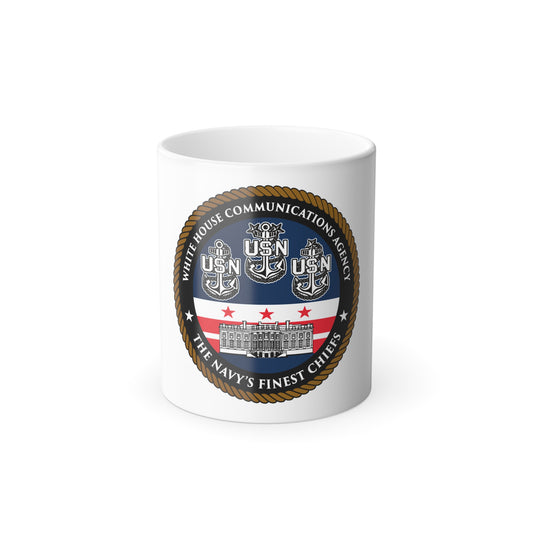 White House Communications (U.S. Navy) Color Changing Mug 11oz