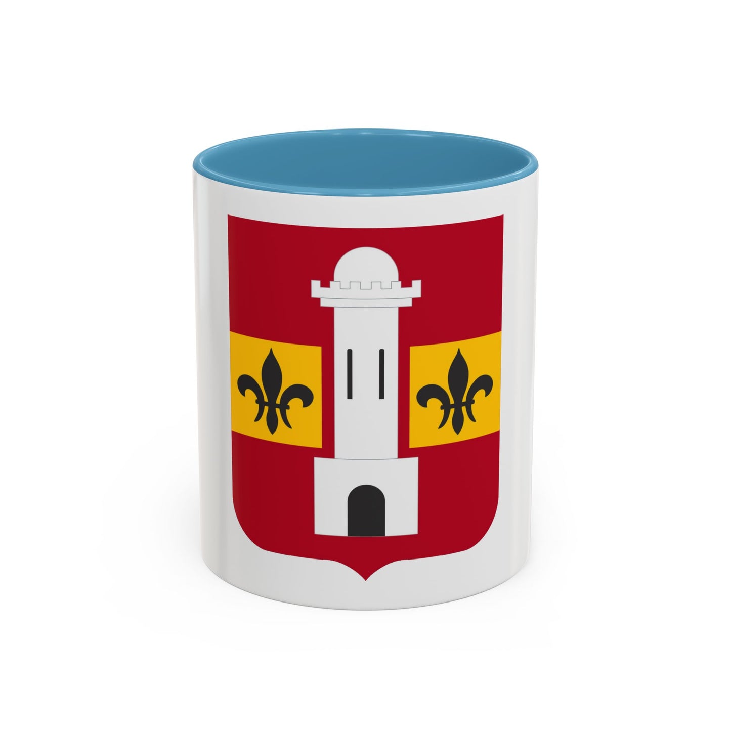 740th Antiaircraft Artillery Gun Battalion v2 (U.S. Army) Accent Coffee Mug