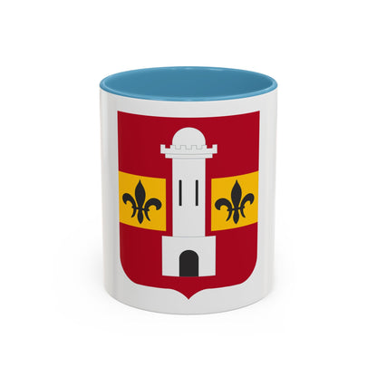 740th Antiaircraft Artillery Gun Battalion v2 (U.S. Army) Accent Coffee Mug