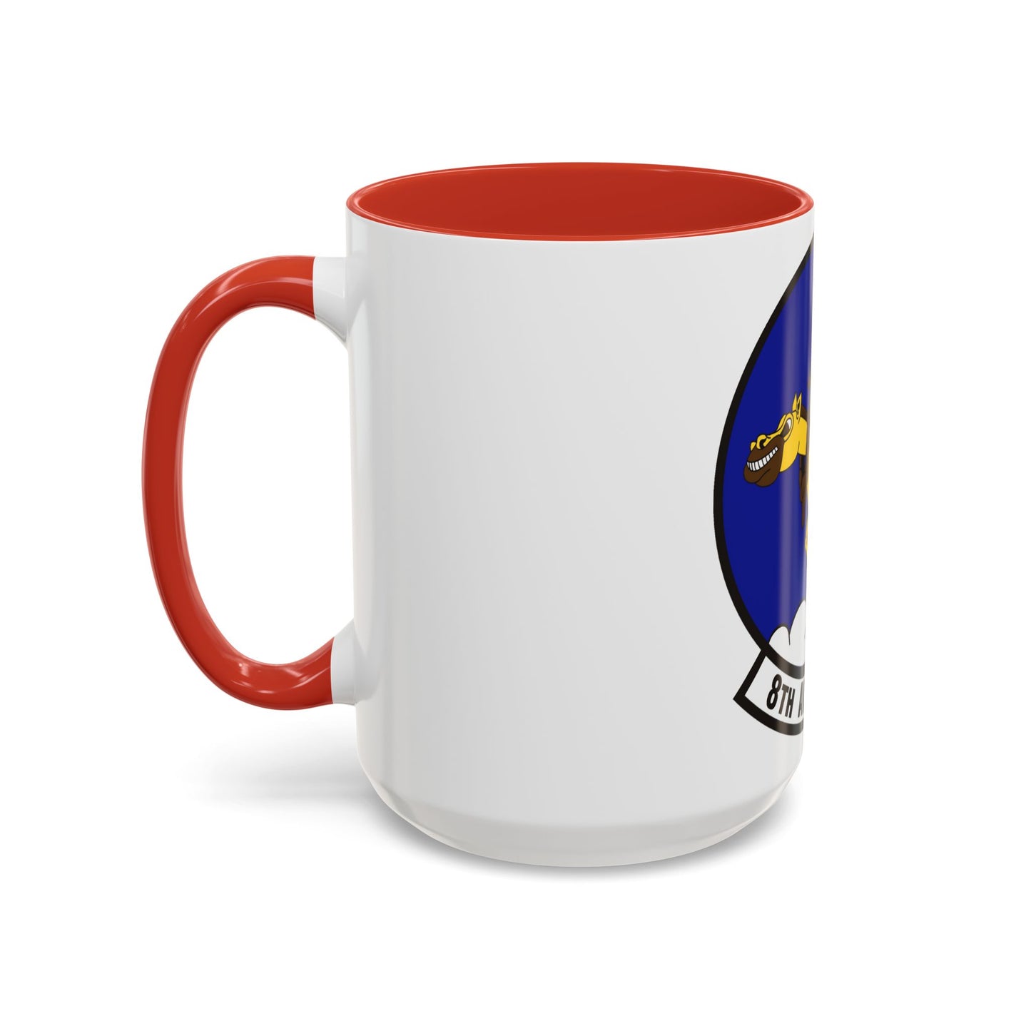 8th Airlift Squadron (U.S. Air Force) Accent Coffee Mug