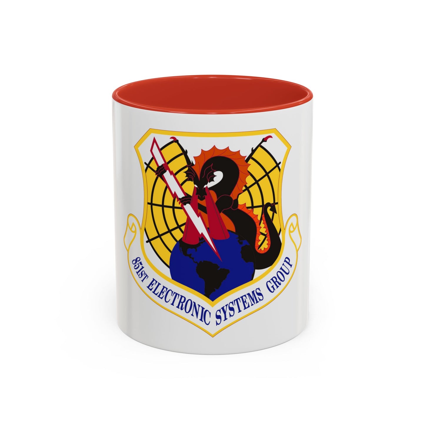 851st Electronic Systems Group (U.S. Air Force) Accent Coffee Mug