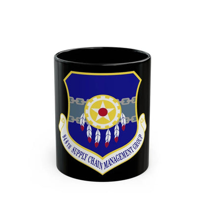 948 Supply Chain Management Group AFMC (U.S. Air Force) Black Coffee Mug-11oz-Go Mug Yourself