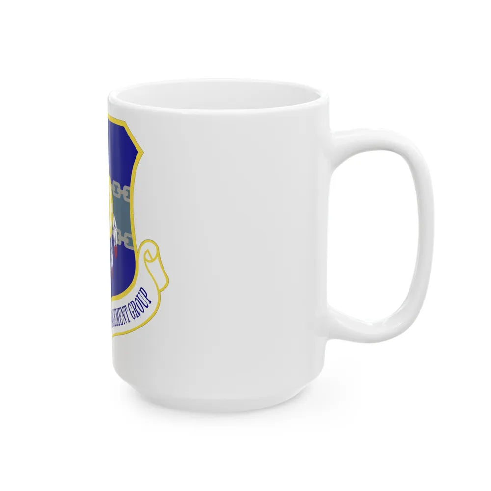 948 Supply Chain Management Group AFMC (U.S. Air Force) White Coffee Mug-Go Mug Yourself