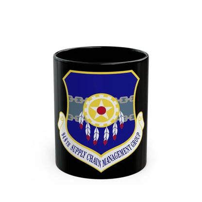 948 Supply Chain Management Group AFMC (U.S. Air Force) Black Coffee Mug 11oz - Go Mug Yourself