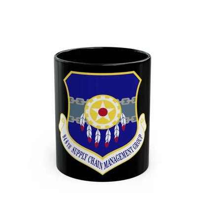 948 Supply Chain Management Group AFMC (U.S. Air Force) Black Coffee Mug 11oz - Go Mug Yourself