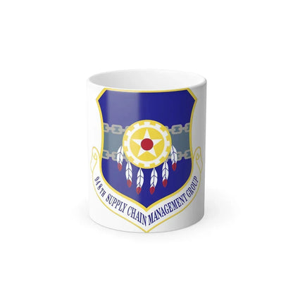 948 Supply Chain Management Group AFMC (U.S. Air Force) Color Changing Coffee Mug 11oz - Go Mug Yourself