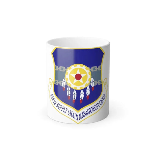 948 Supply Chain Management Group AFMC (U.S. Air Force) Color Changing Coffee Mug 11oz - Go Mug Yourself