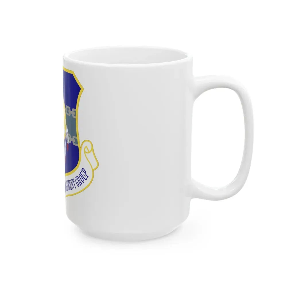 948 Supply Chain Management Group AFMC (U.S. Air Force) White Coffee Mug - Go Mug Yourself