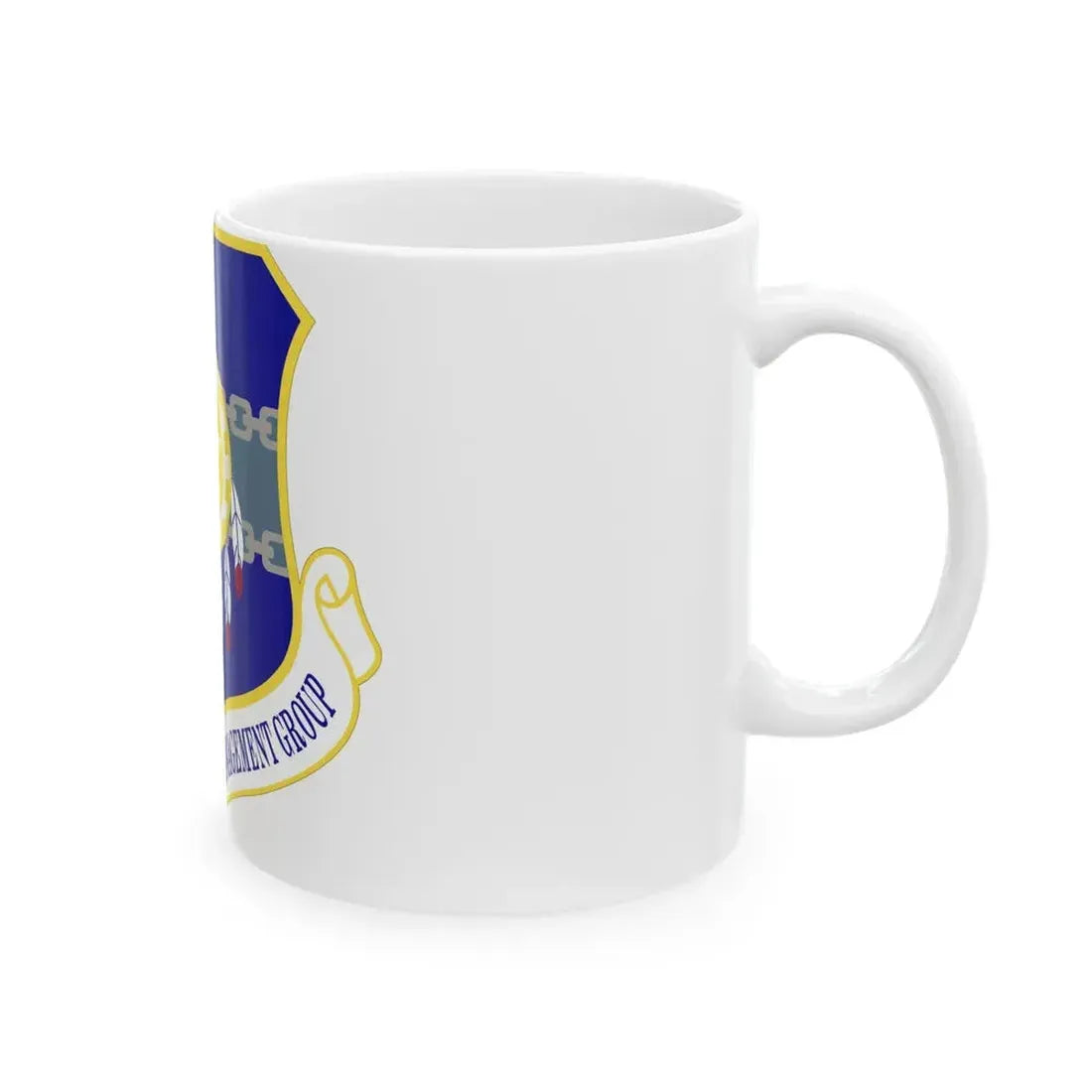 948 Supply Chain Management Group AFMC (U.S. Air Force) White Coffee Mug - Go Mug Yourself
