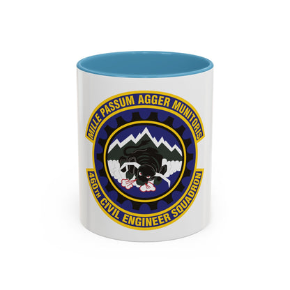 460th Civil Engineer Squadron (U.S. Air Force) Accent Coffee Mug