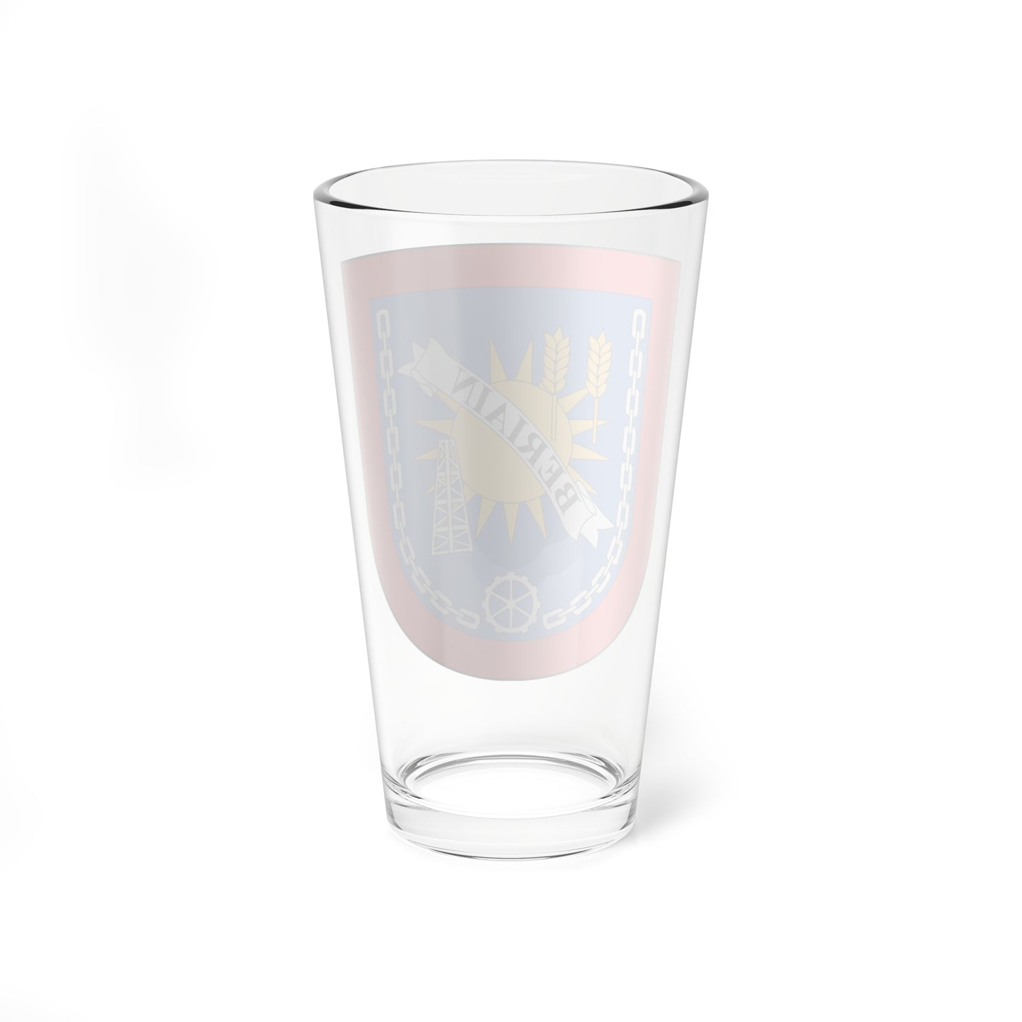 Escudo de Beriáin (Spain) (Coat of Arms) Pint Glass 16oz