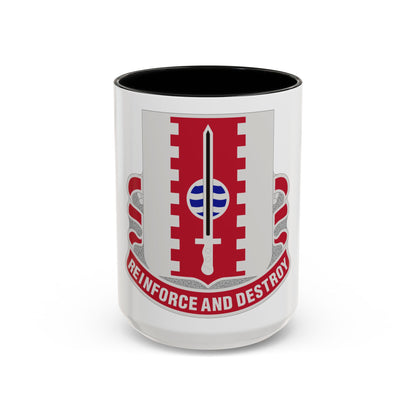 386 Engineer Battalion (U.S. Army) Accent Coffee Mug