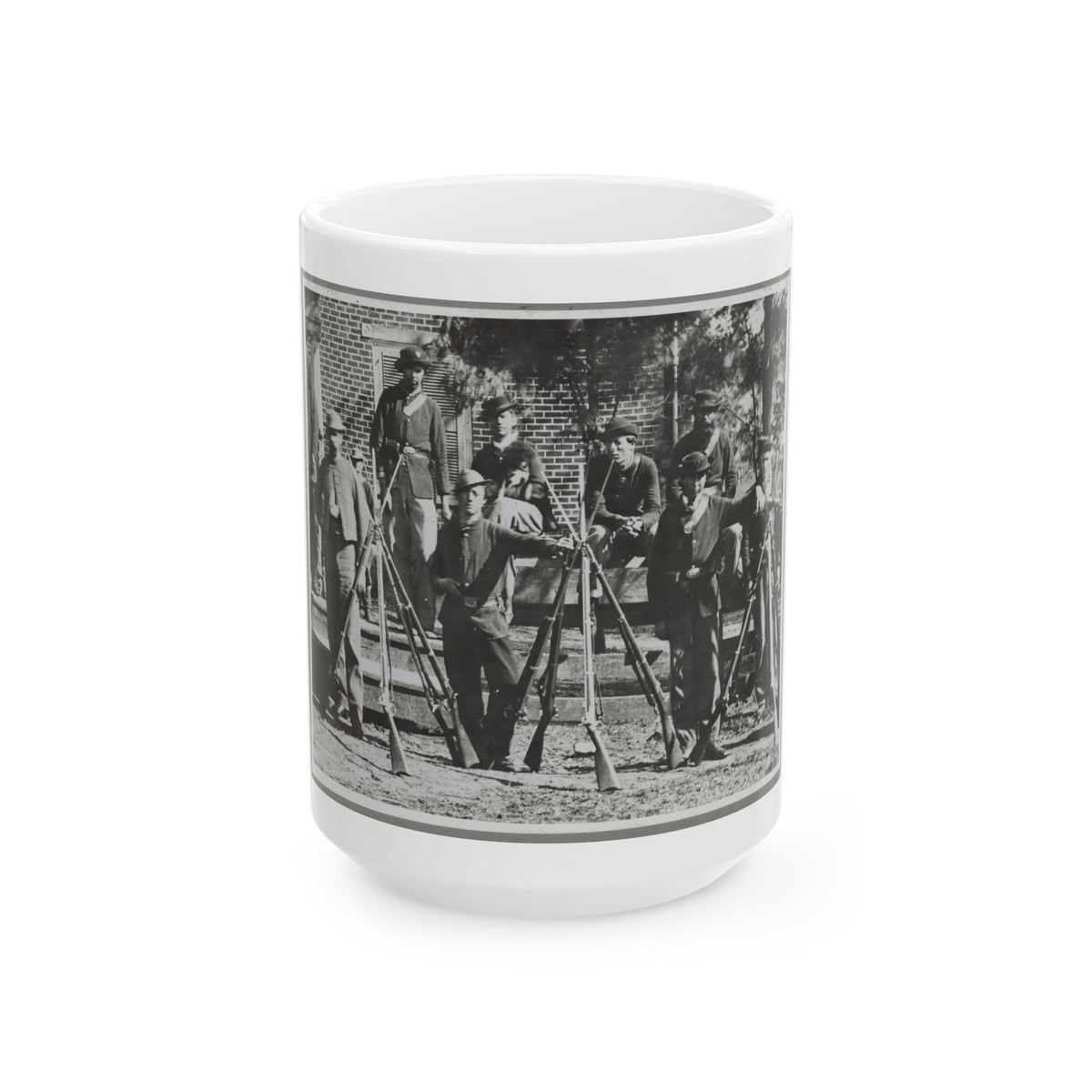 Appomattox Courthouse, Va. April 1865 (U.S. Civil War) White Coffee Mug