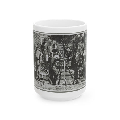 Appomattox Courthouse, Va. April 1865 (U.S. Civil War) White Coffee Mug