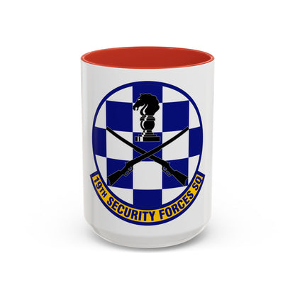 19 Security Forces Squadron AMC (U.S. Air Force) Accent Coffee Mug